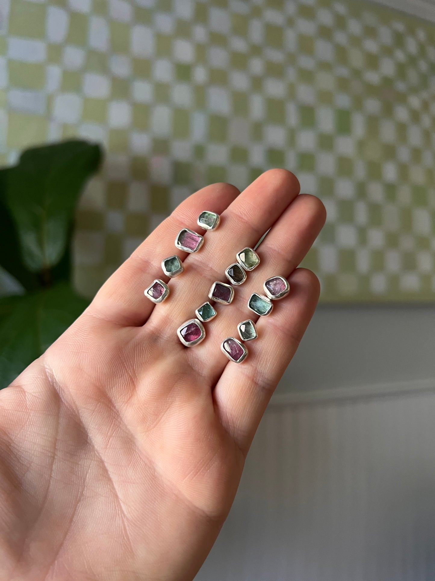 Tourmaline Studs - You Design