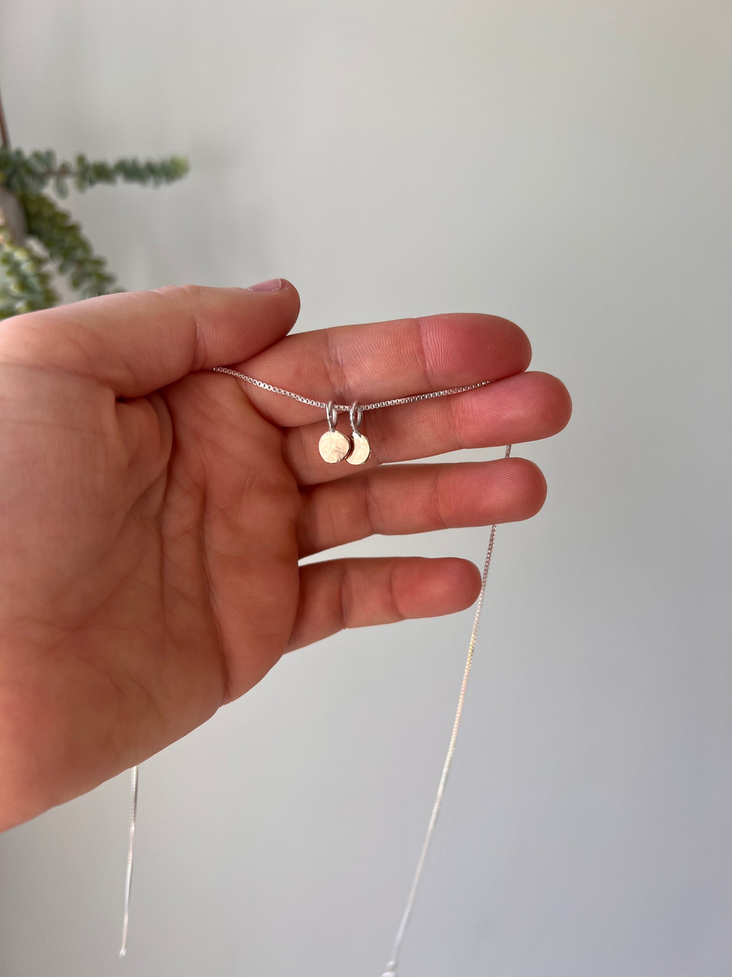 Custom Gold Dot Necklace