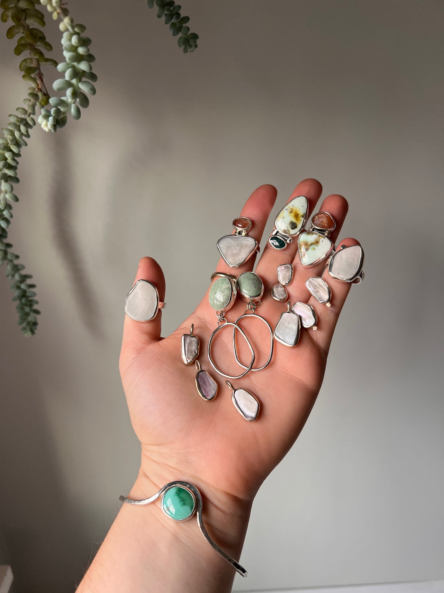 Ocean Point Mussel Shell Ring #135