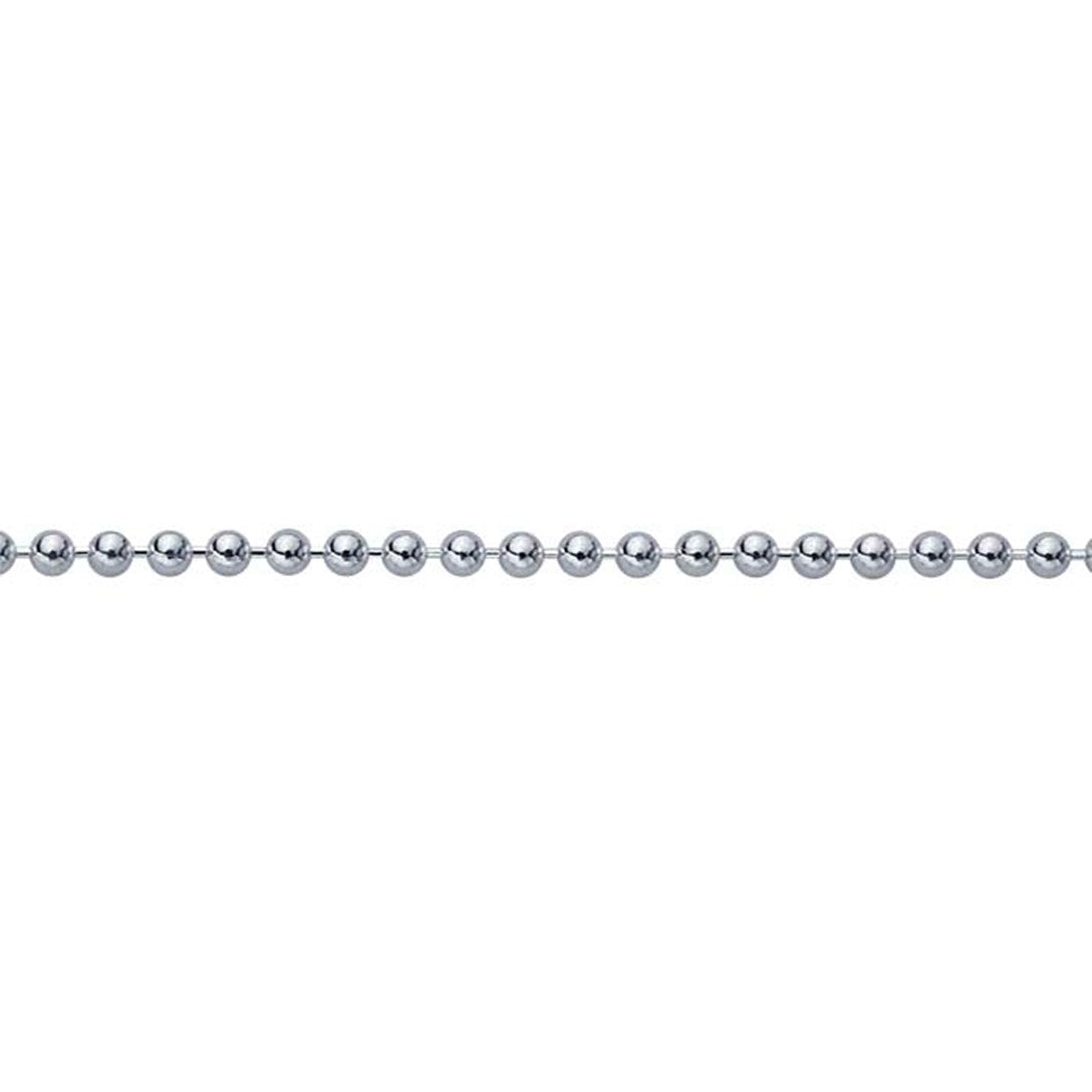 Sterling Silver 1.5mm Bead Chain