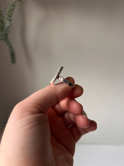 Ocean Point Mussel Shell Ring #135