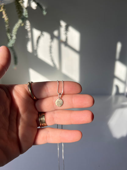 Medium Gold Dot Necklace