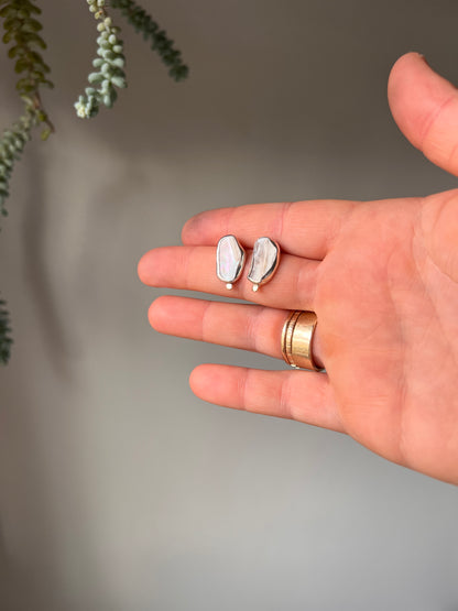 Mussel Shell Studs #2