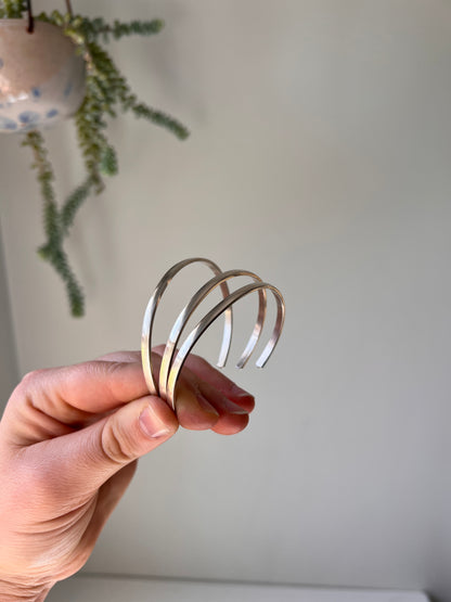 Custom Sterling Silver Cuff