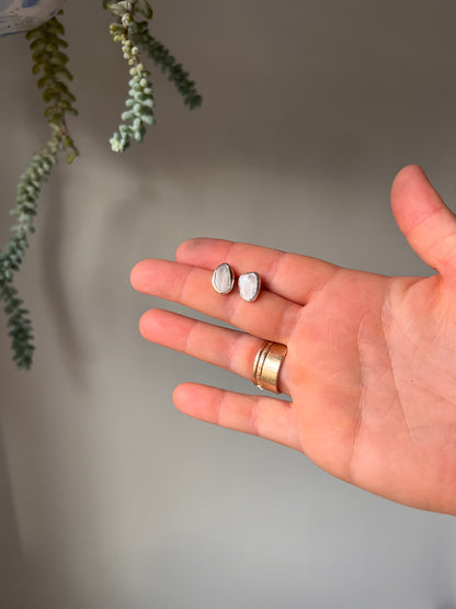 Mussel Shell Studs #1