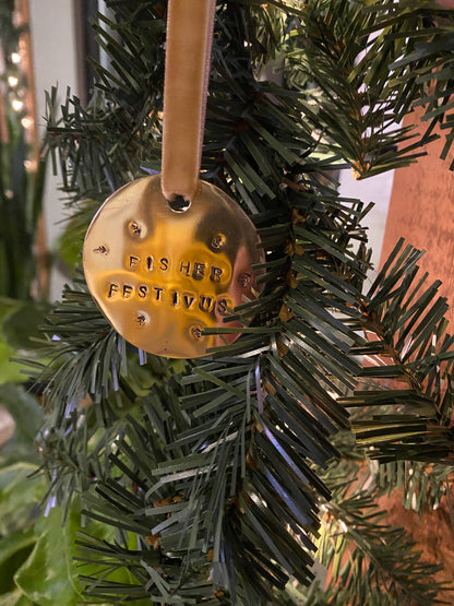 Custom Brass Ornament