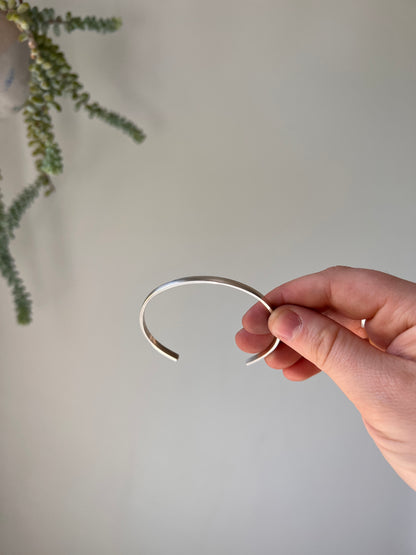 Custom Sterling Silver Cuff