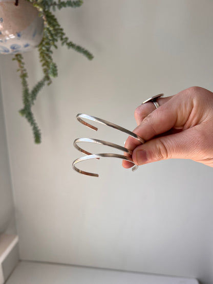 Custom Sterling Silver Cuff