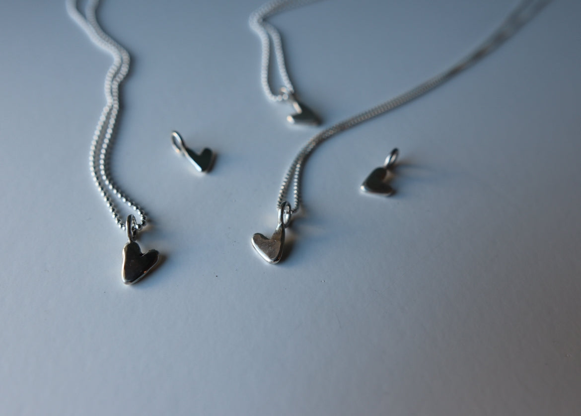 Sterling Silver Heart Necklace