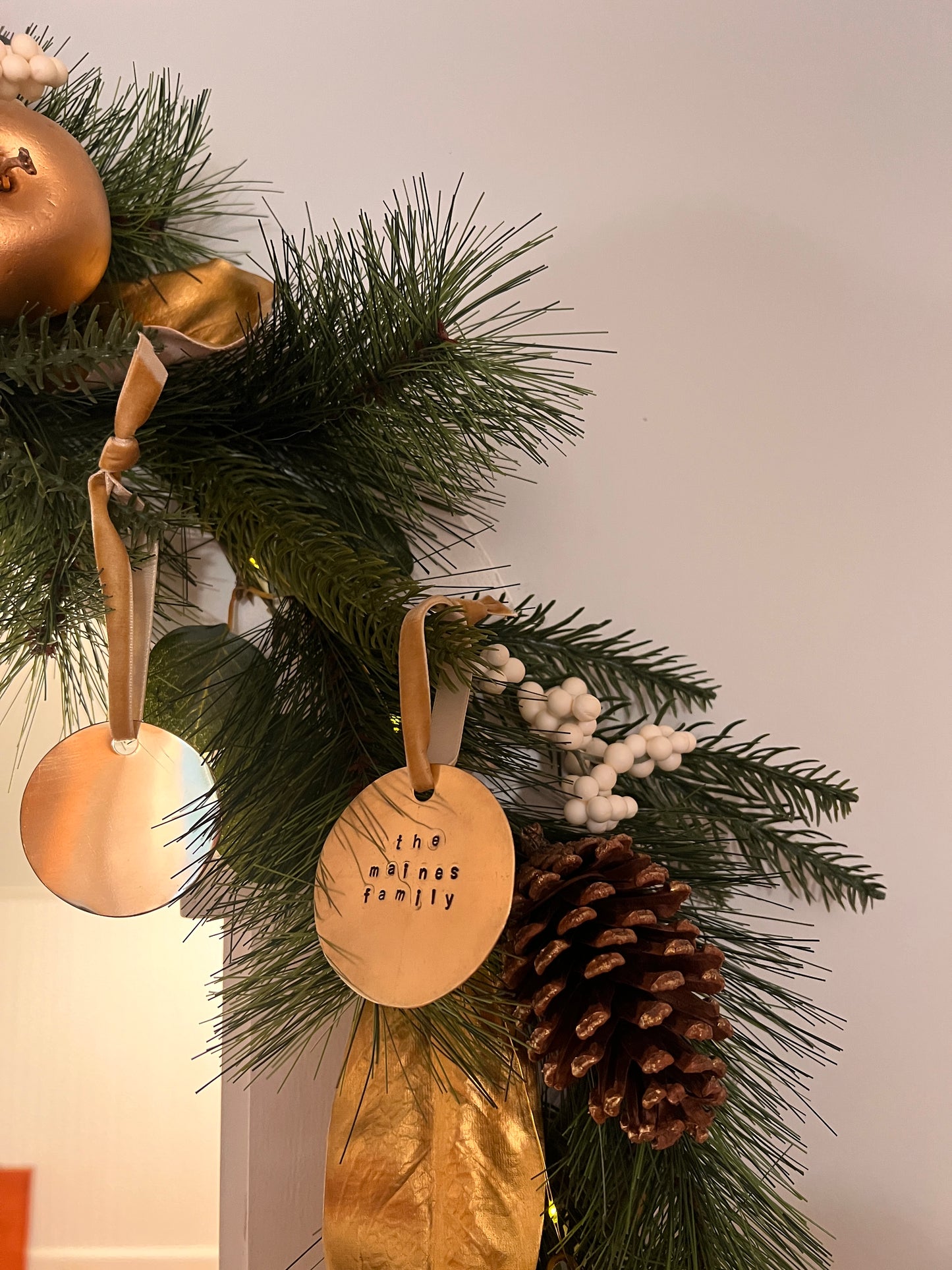 Custom Brass Ornament