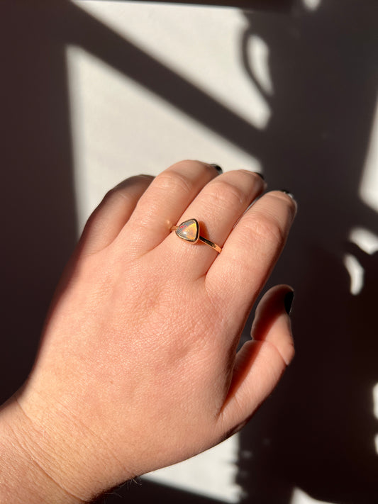 Opal Ring set in 14k Gold