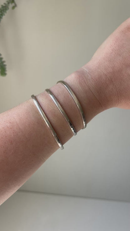 Custom Sterling Silver Cuff