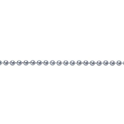Sterling Silver 1.5mm Bead Chain